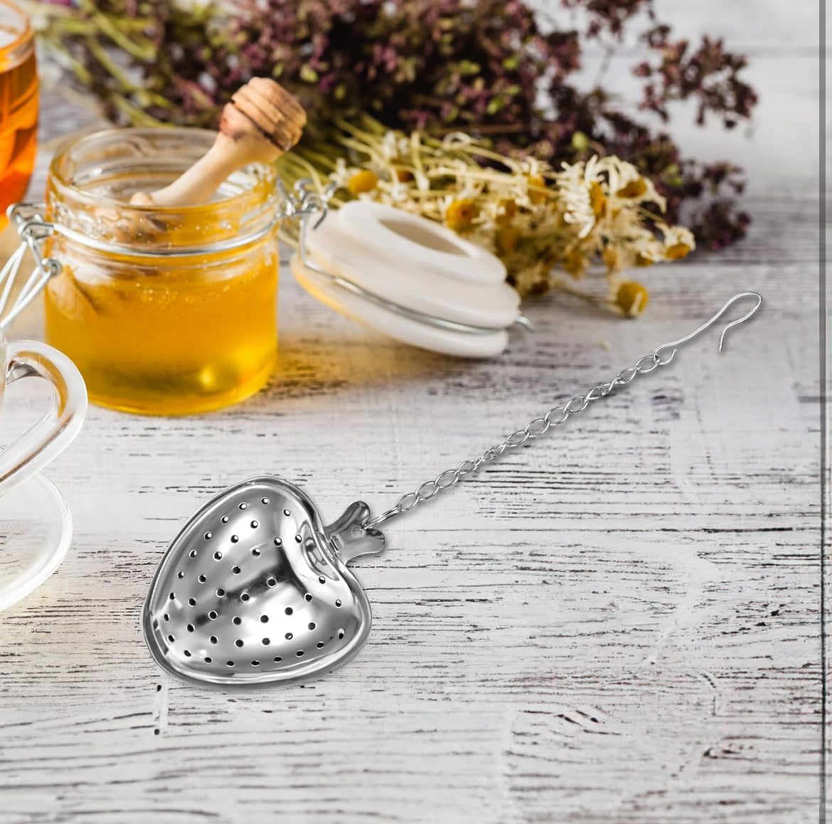 Stainless Steel Mesh Tea Strainer